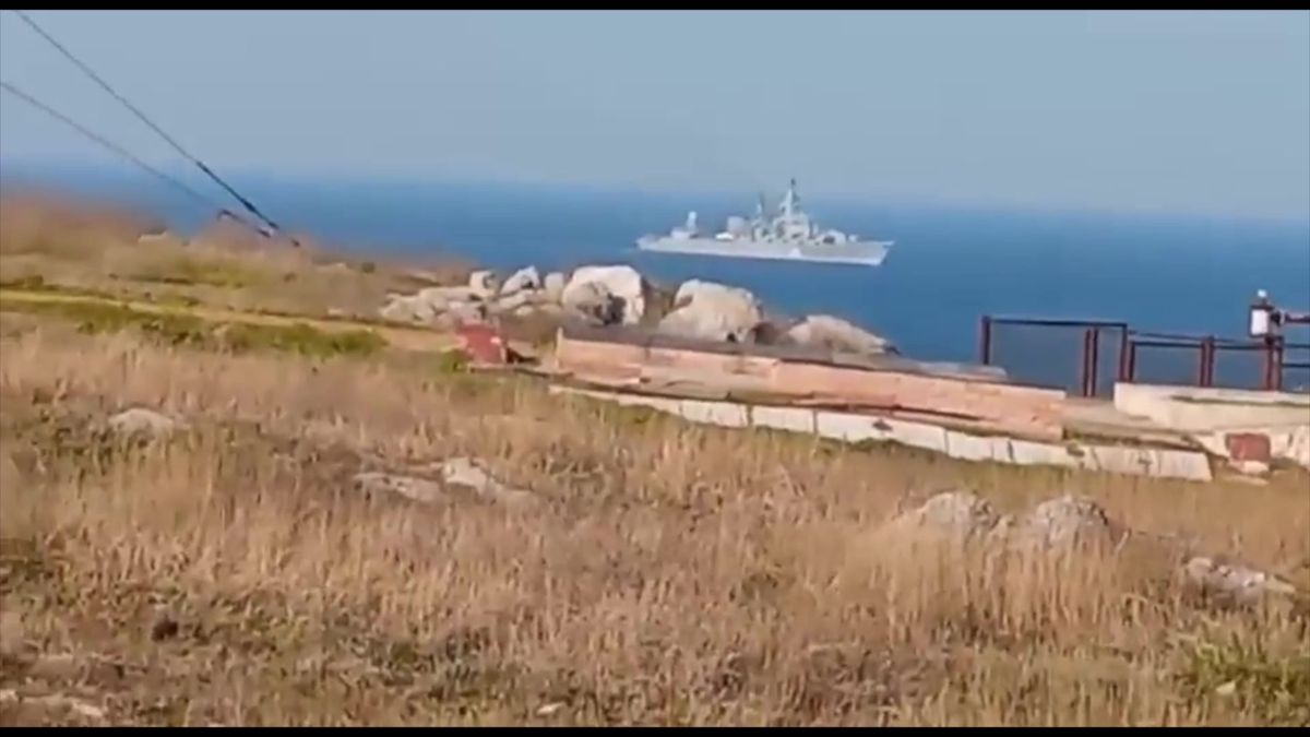 Poslali ruskou válečnou loď do … Jsou v zajetí, potvrdilo námořnictvo